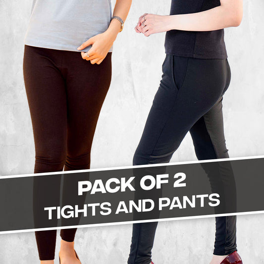Pack of 2 Tights and Pants