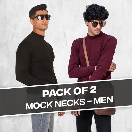 Pack to Two Mock Neck - Men